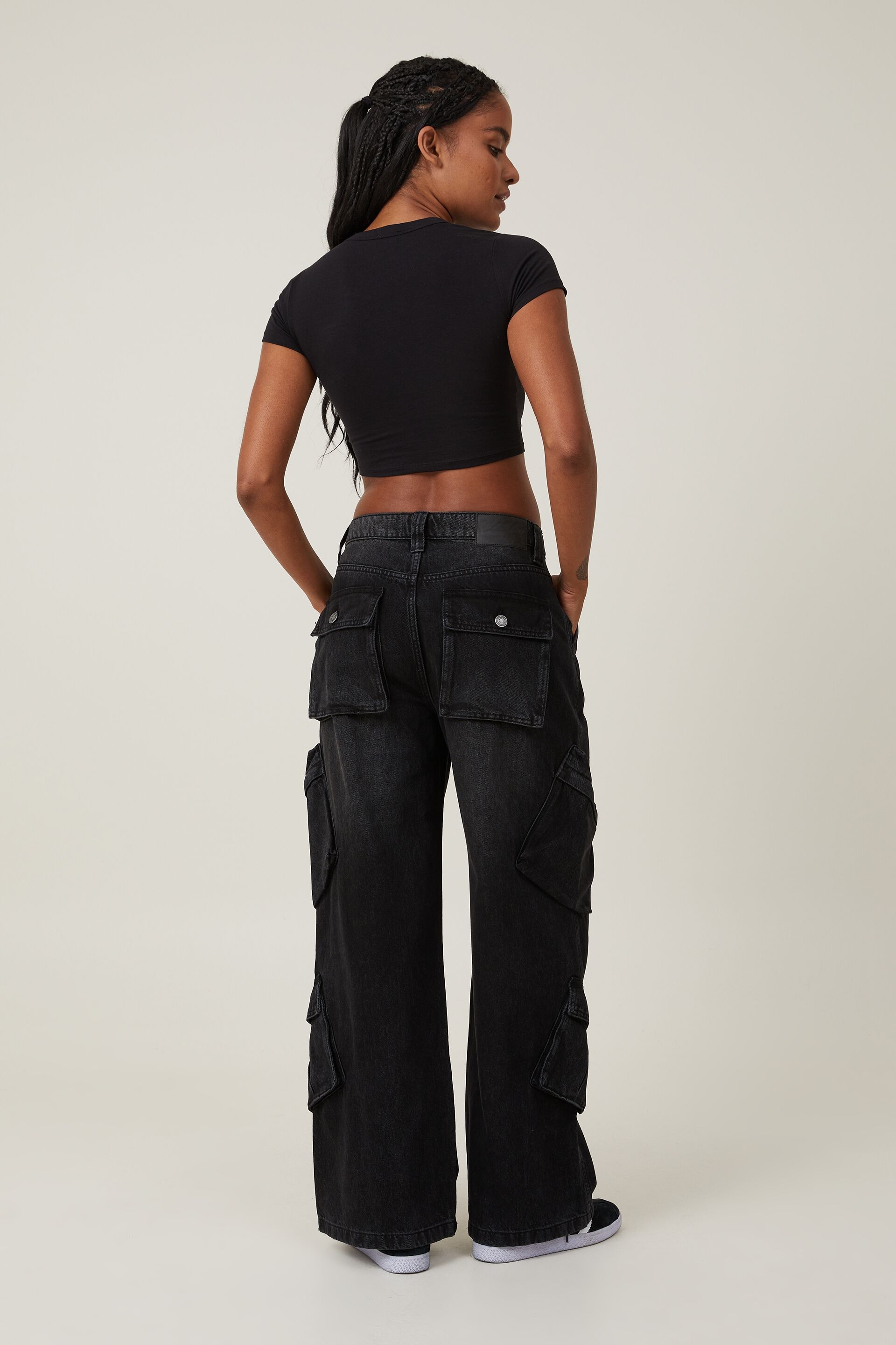 AUTOGRAPH - Plus Size - Womens Jeans - Blue Ankle Length - Denim - Cotton  Pants | eBay